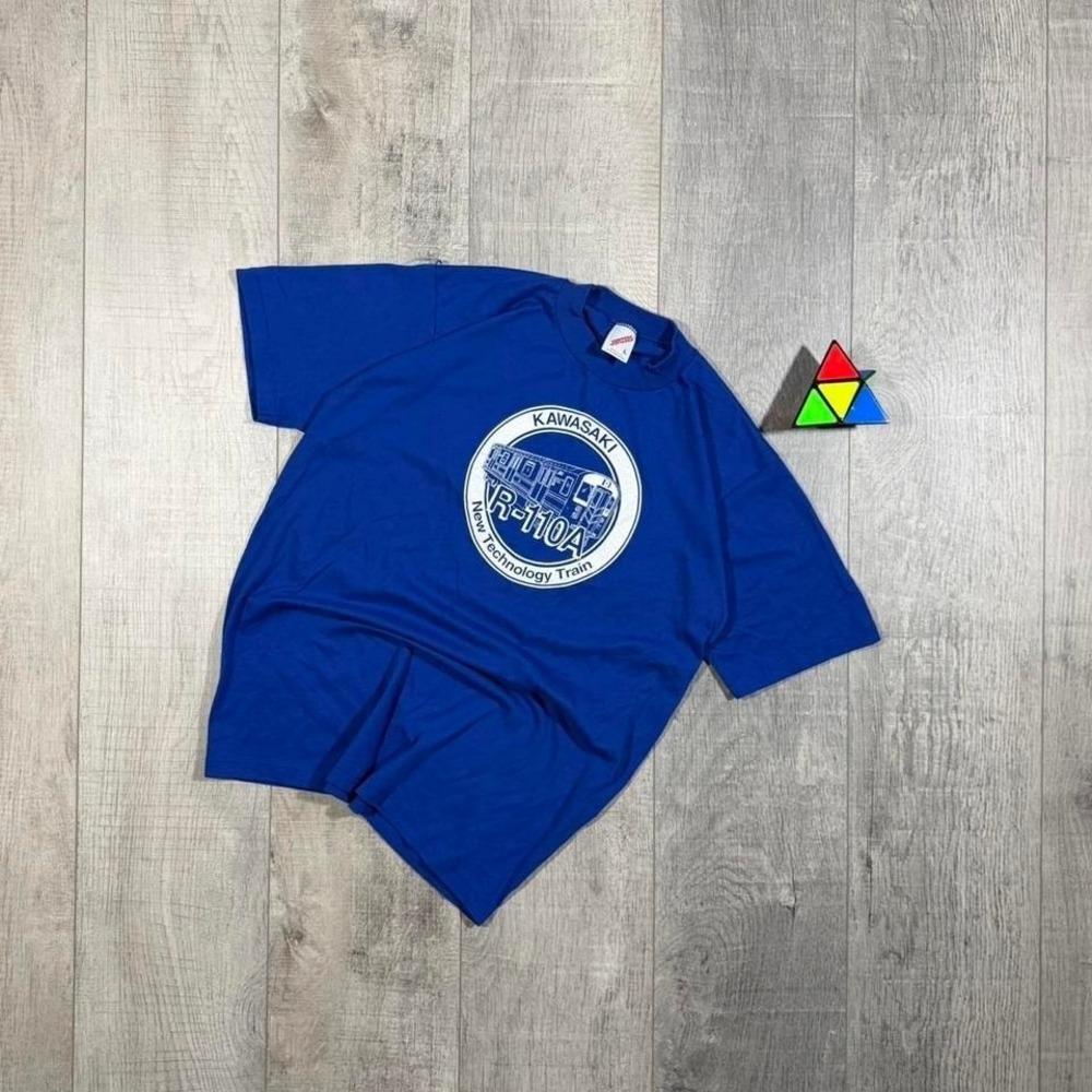 90s single stitch obscure Kawasaki R-110A New technology trading tee
